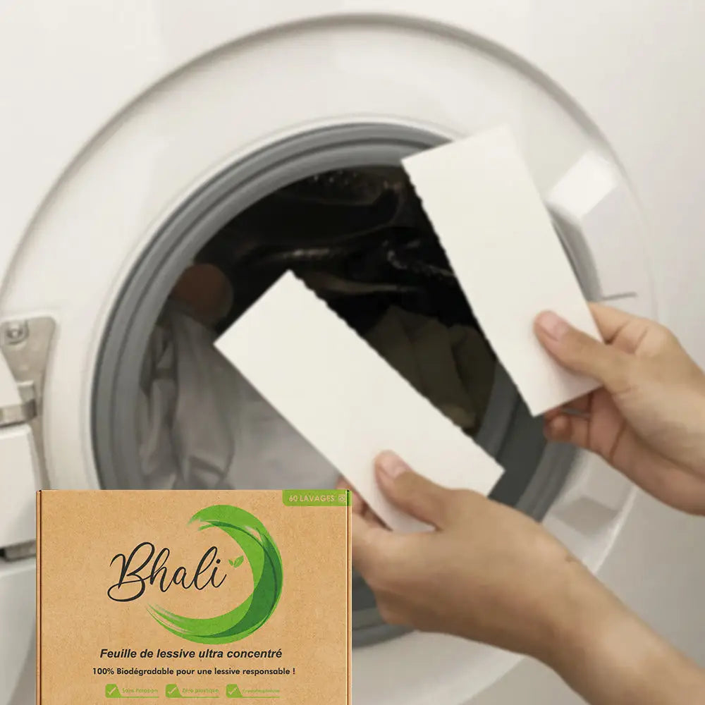 Bhali – Pack x1 (60 Lavages) | Idéal pour tester – Format compact et sans plastique