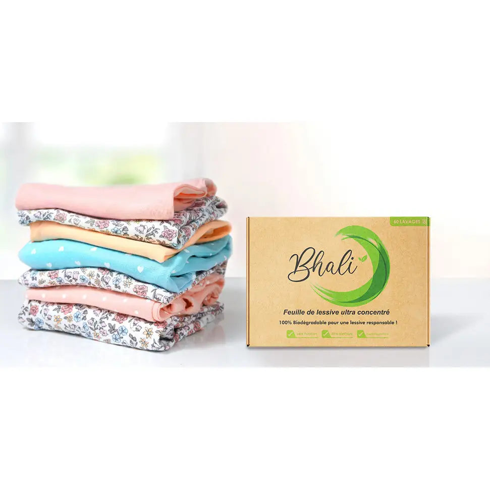 Bhali – Pack 4 + 2 Offertes (360 Lavages) | Jusqu’à 1 an de lessive – Format économique
