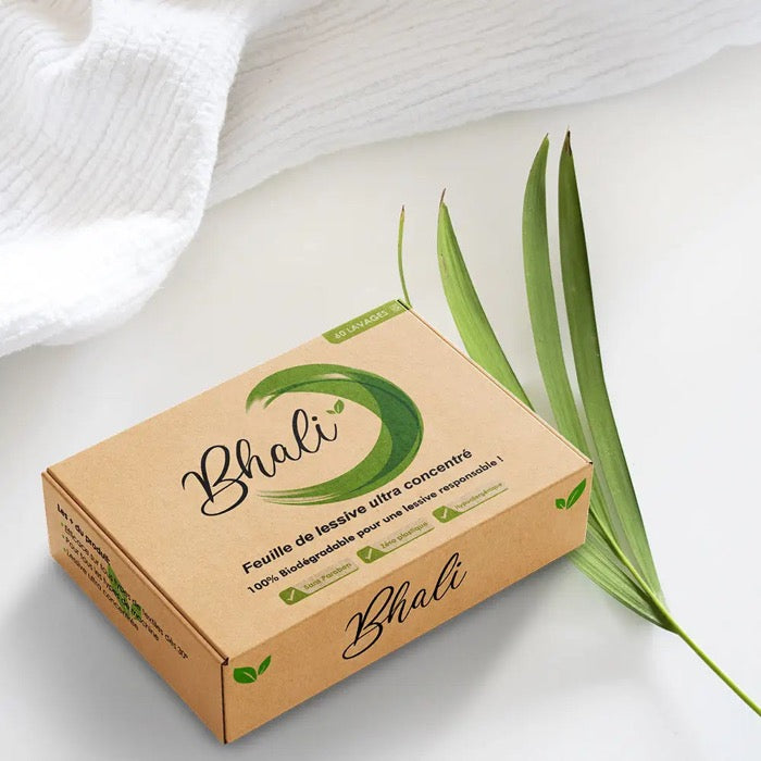 Avis sur les feuilles de lessive — boîte Bhali