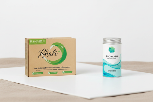 BHALI vs Mother Earth comparatif lessive écologique 2026 meilleure lessive feuille certifiée