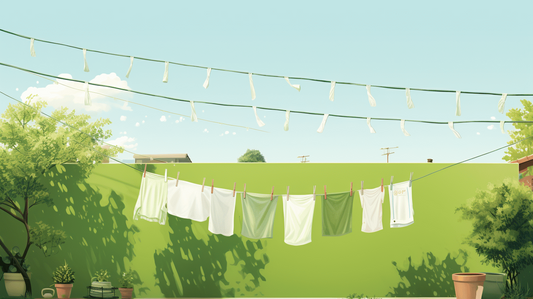 Eco-friendly laundry drying