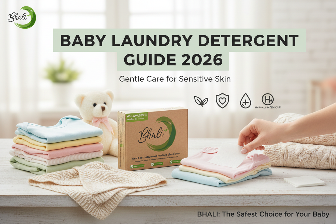Lessive Bébé : Guide Complet 2026 - Hypoallergénique