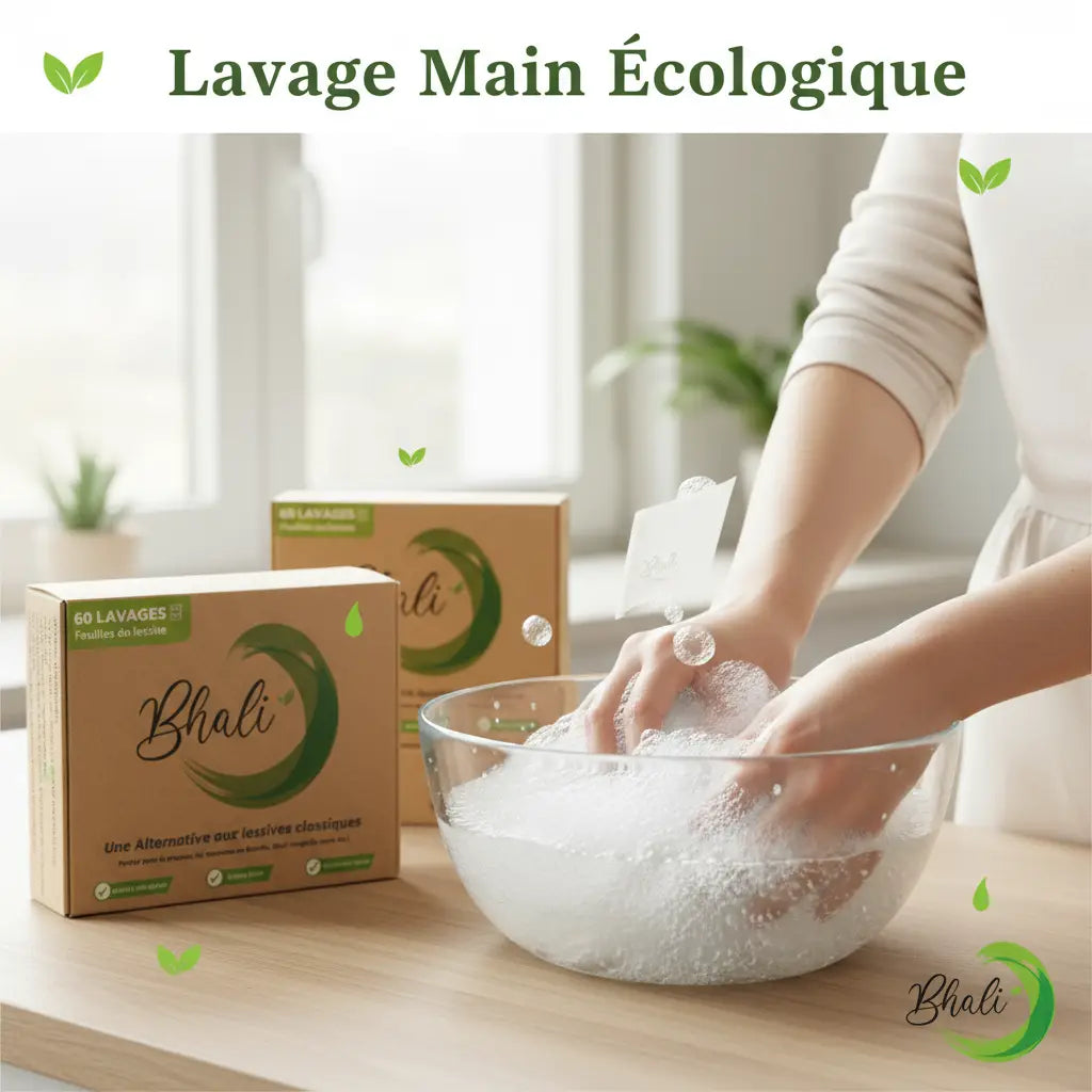 Lessive écologique main: Guide complet 2025 - Techniques