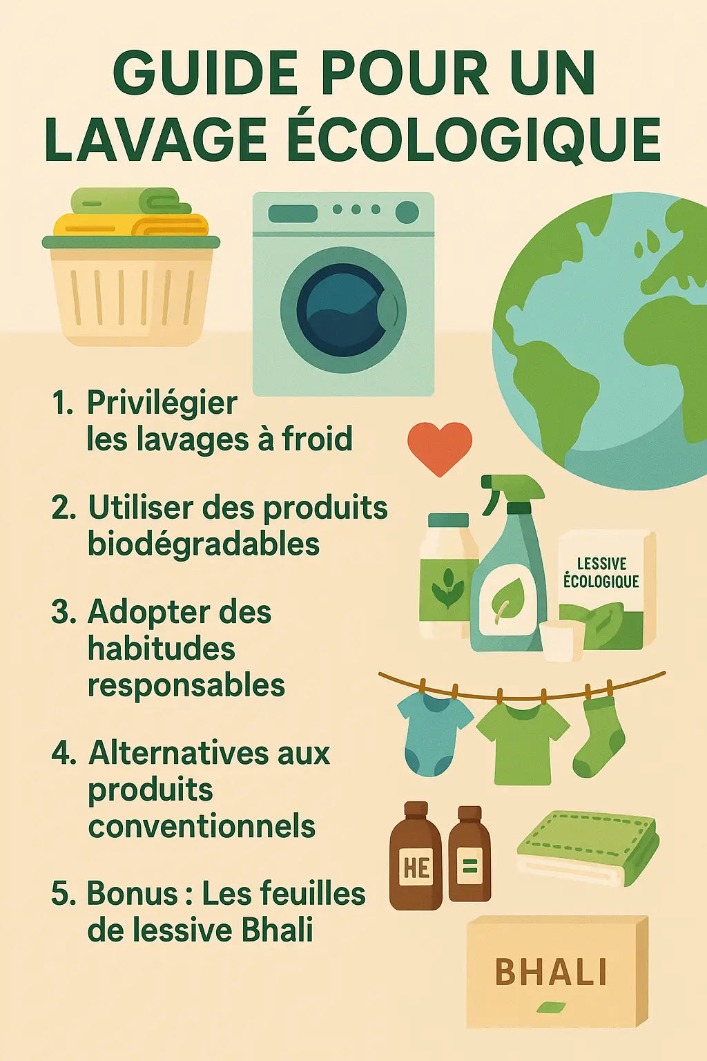 Lessive en feuille écologique : compacte zéro plastique hypoallergénique 🌱