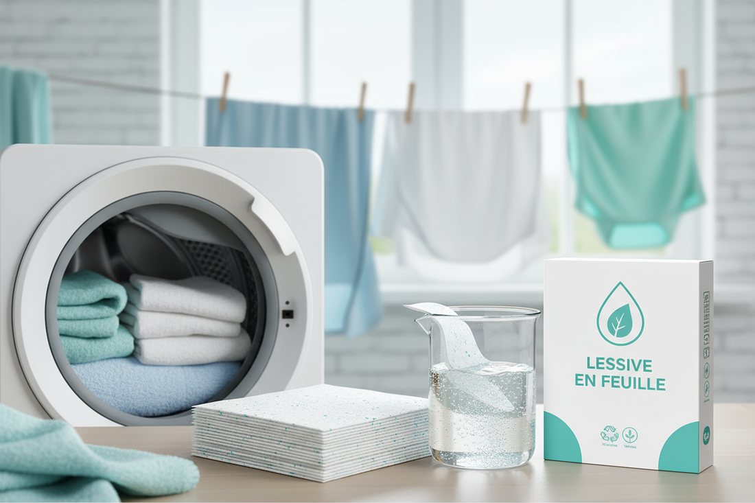 Lessive en feuille : Guide complet 2025 - Test et comparatif