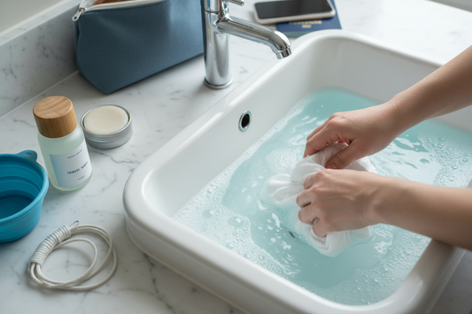 Lessive main voyage : Guide du voyageur 2025 - Techniques