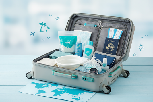 Lessive voyage : Solutions pratiques 2025 - Guide complet