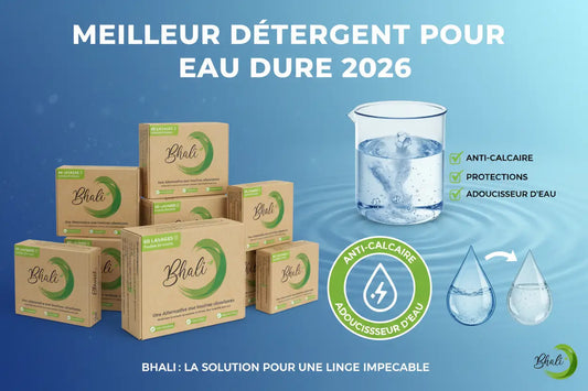 Meilleure Lessive pour Eau Dure 2026: Guide Complet