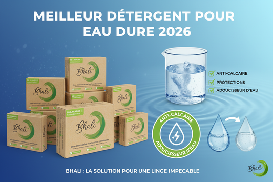 Meilleure Lessive pour Eau Dure 2026 : Guide Complet