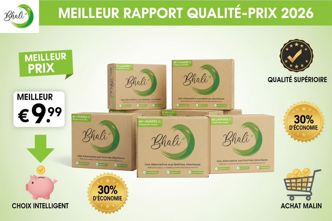 Meilleure Lessive Rapport Qualité-Prix 2026 : Comparatif