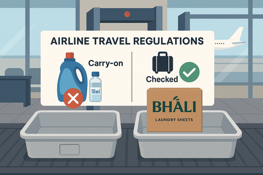 Peut-on transporter de la lessive en avion ? Guide complet 2025