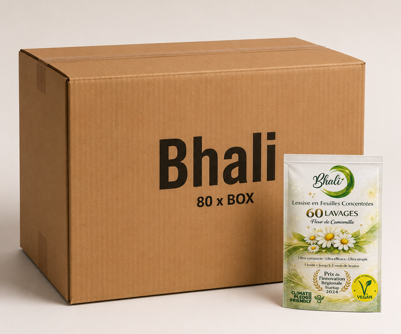 Pack Revendeur Bhali - Lessive Feuille en gros