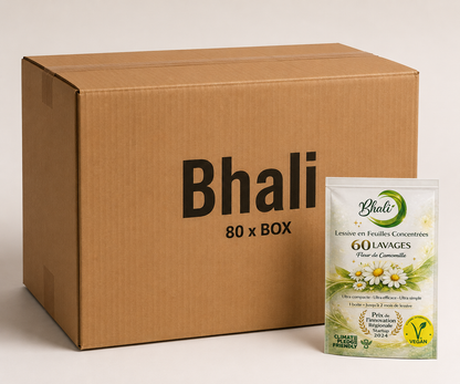 Pack Revendeur Bhali - Lessive Feuille en gros