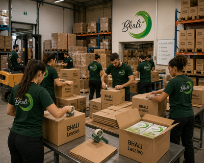 Pack Revendeur Bhali - Lessive Feuille en gros