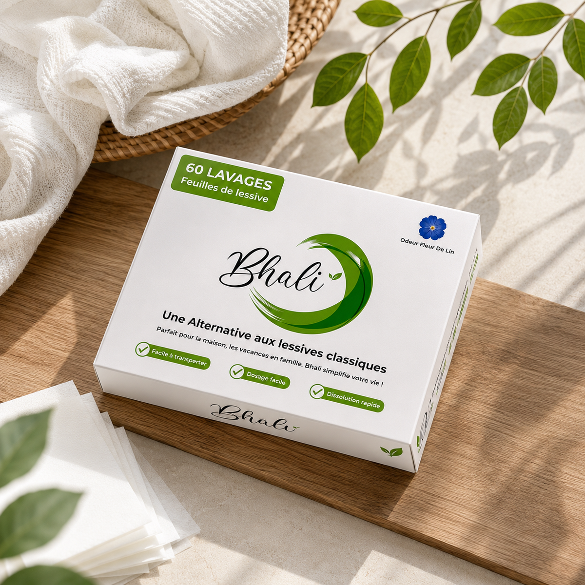 Bhali – Pack x2 (120 Lavages) | Prix malin [Fleur de Lin]